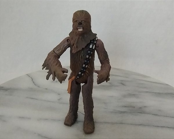 Boneco figura de ação Chewbacca 2001 12cm star wars