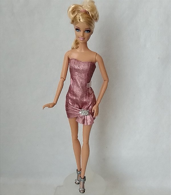 Barbie fashionistas swappin styles 1st wave Glam Mattel 2010 sem acessórios