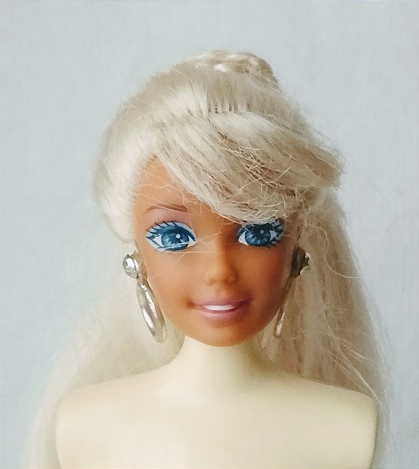 Cabeça somente da Barbie Movin' Groovin' Barbie , Mattel 1997