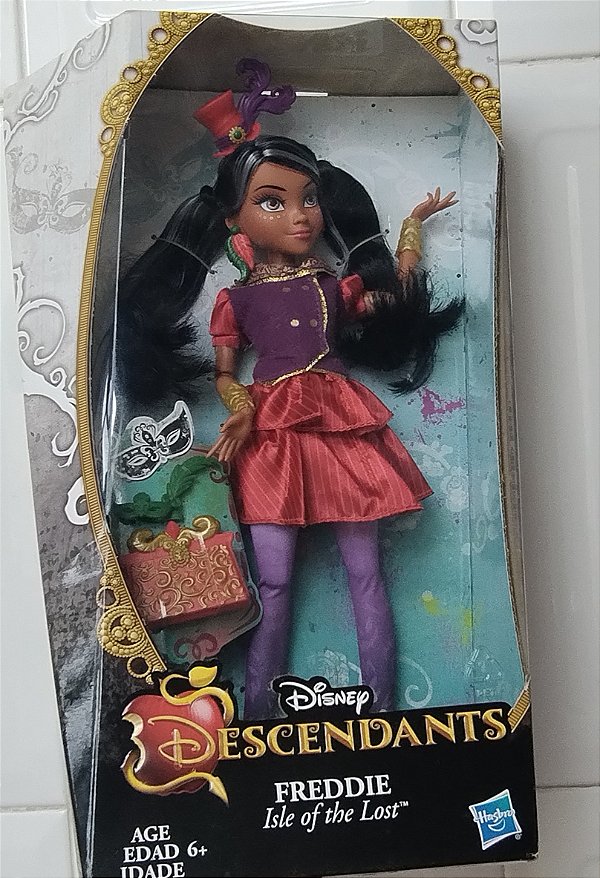 Boneca Freddie dos Descendants Disney, Hasbro 2015, nova, lacrada