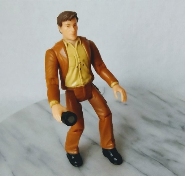 Boneco articulado do Keyman do filme ET  Universal de 2001, 16 cm