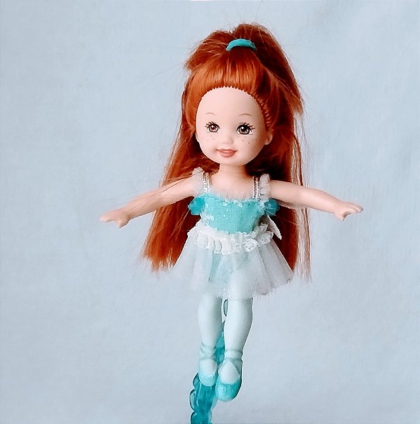 Boneca Chelsea Ruiva bailarina,col.. Barbie Mattel