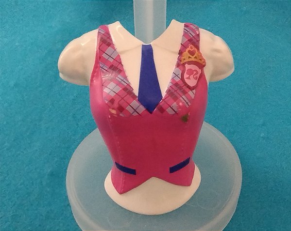 Colete de plástico da Barbie Blaire da Escola de princesas