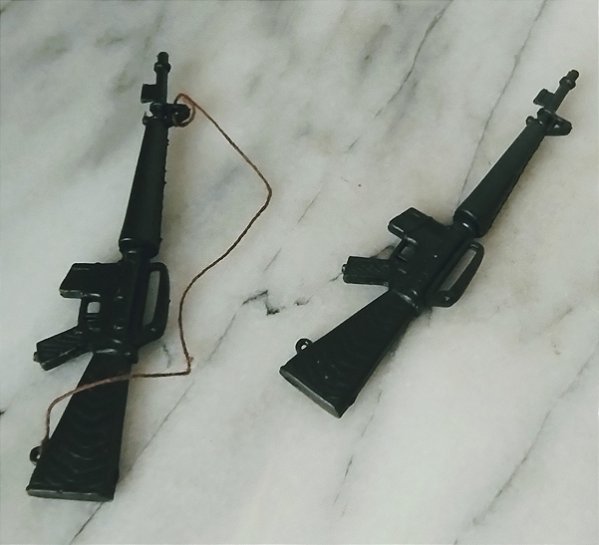 Original Mego anos 70, par de rifles personagens Do Planeta dis macacos