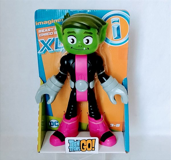 Imaginext, DC teen titans  XL boneco Mutano , 25 cm, novo