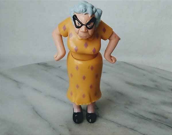 Boneca Miss Finster do A hora do Recreio, 10 cm, dá chute, col. McDonald's 1998
