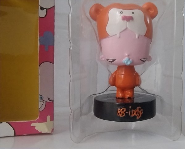 Figura estatueta BB idoso Toy Art Fun Crew Julio Tomaz Viana Toz 7cm 2009
