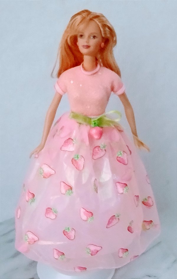 Barbie Avon Fruit Fantasy morango, Mattel 1998