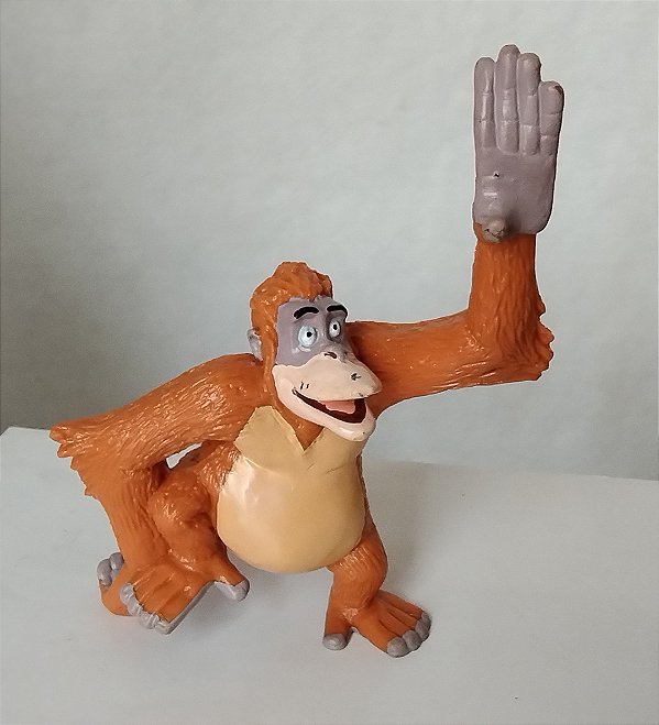 Miniatura Disney Applause de Orangotango Rei Louie de Mogli menino.lobo, 10 cm