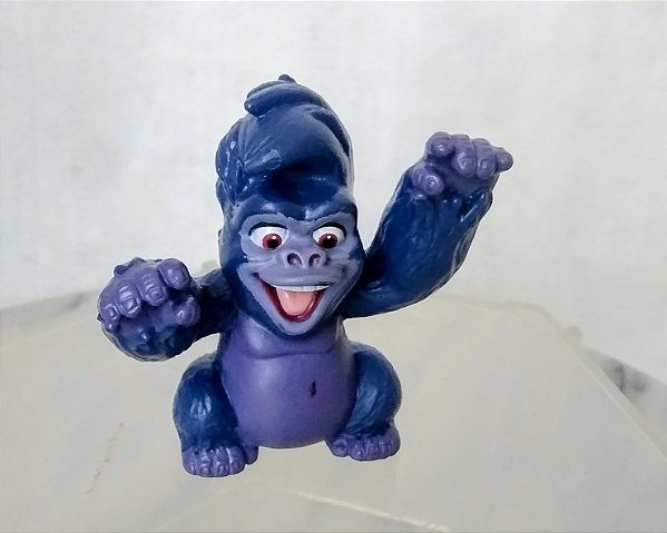 Miniatura de vinil Disney & Burroughs  de 1999, de jovem gorila Terk.do Tarzan, 5 cm,