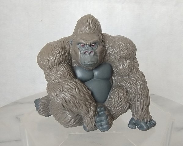 Miniatura de vinil Disney Borroughs 1999 Gorila prateado Kerchak do Tarzan 8 cm