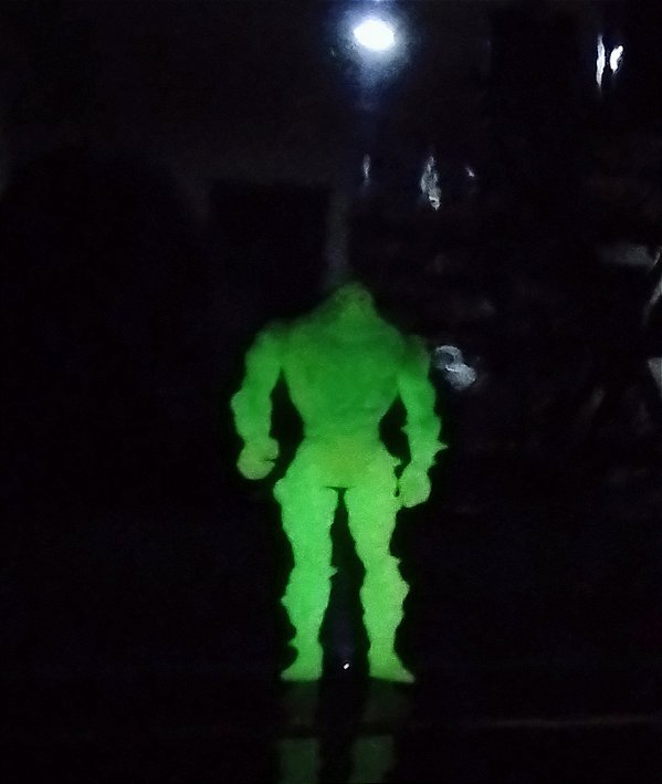 Boneco articulado Swamp Thing DC marca os Kenner 1990, 12,5 cm