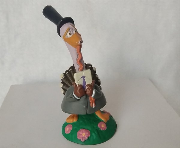 Miniatura Disney de 2005, Mayor Turkey Lurkey do Chicken Little, 8 cm