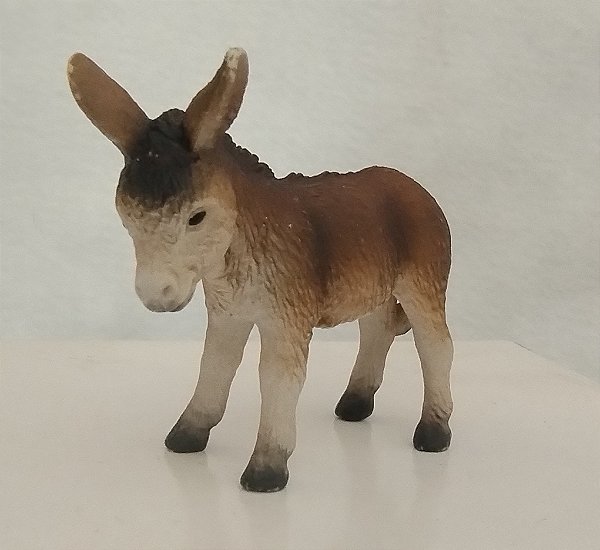 Miniatura de vinil Schleich 2002 filhote de burro 7x6 cm