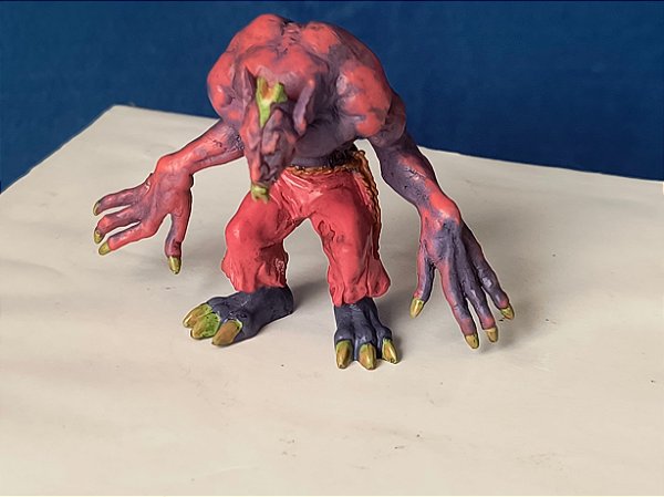 Miniatura Galeria dos Monstros Gremlin 4cm DTC