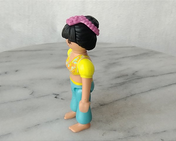 Playmobil, princesa Jasmine Odalisca do Aladim Disney, incompleta