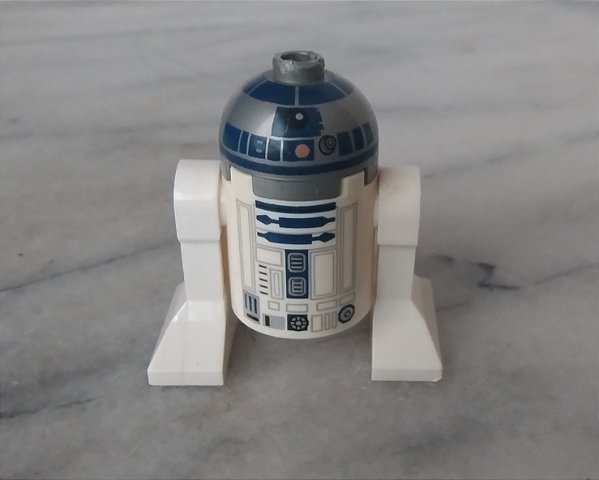 Lego minifigura droid robô R2D2 star Wars