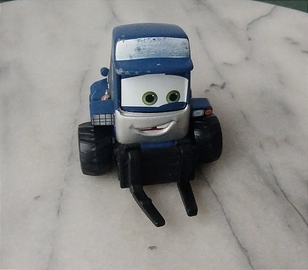 Aviões Disney/Pixar, Fogo e Resgate, Rebocador Maru de metal, Mattel, 7 cm de comprimento e 5 cm de altura