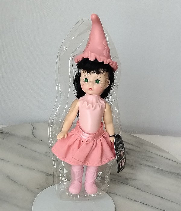 Boneca articulada Munchkin do Mágico de Oz ,marca Madame Alexander, 15 cm, coleção McDonald's 2008