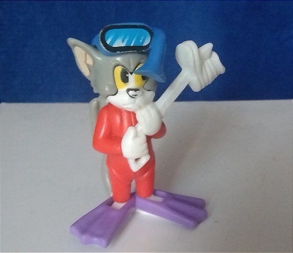 Miniatura kinder ovo de 1998 Tom mergulhador do Tom e Jerry - Hanna Barbera