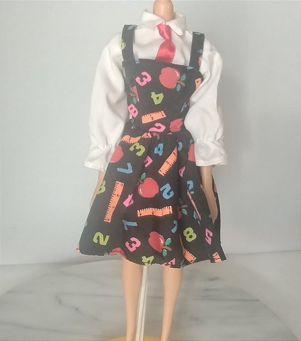 Vestido somente da Barbie professora, Mattel 2995