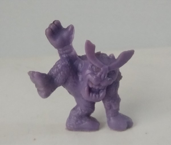 Anos 90, monster in my pocket , promomonsters Pepsi, Hobgoblin roxo