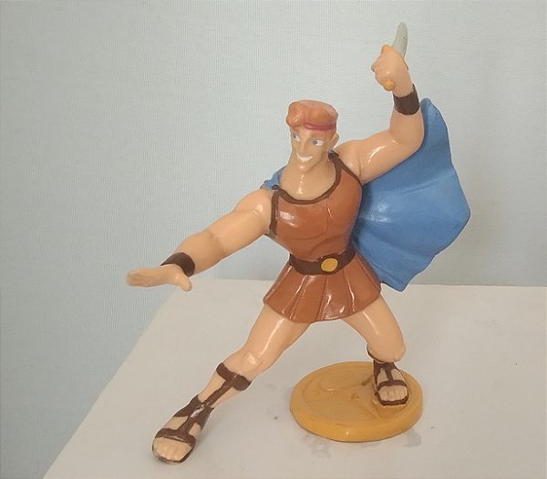 Anos 90 Miniatura Disney / Applause de Hércules 9 cm com espada
