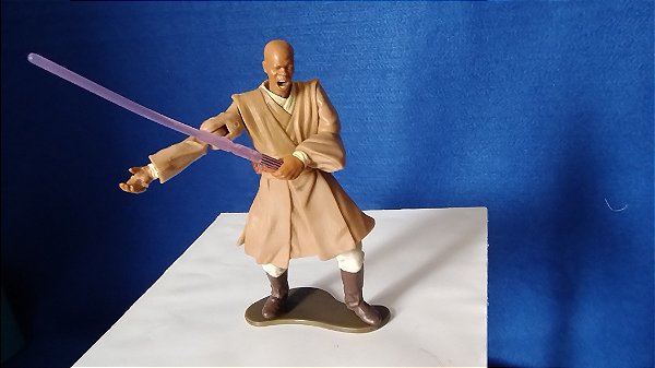 Boneco Star Wars Mace Windu 10 cm, Hasbro 2002