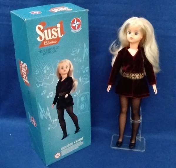 Boneca Susi clássica nos embalos do Rock Estrela, reprodução de 2021