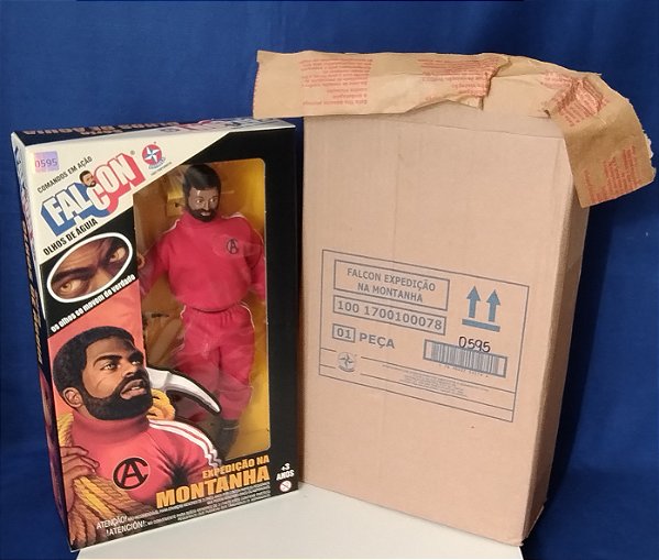 Boneco Falcon olhos de águia, expedição na montanha, novo, lacrado