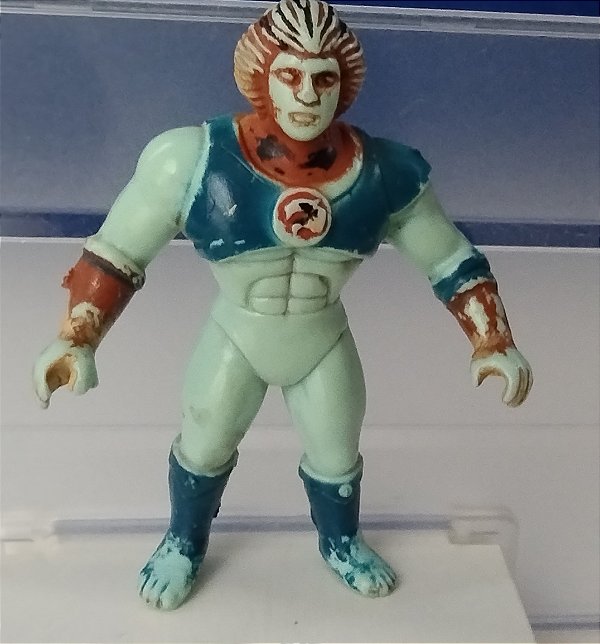 Miniatura Tygra, 7 cm , para restauro coleção Thundercats, anos 80,