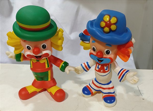 Bonecos de vinil articulados Patati Patatá, 17 cm da Rinaldi Produções nu