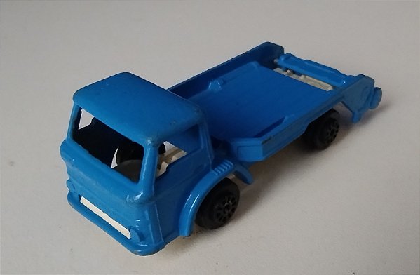 Miniatura de metal Corgi Juniors Wizzwheels Ford D 1000 azul