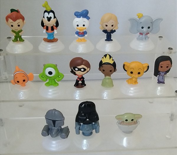 Miniatura Disney, coleção McDonald's 100 anos Disney de 2023, 14 variadas