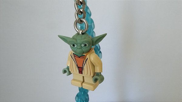 Lego 852550 : Chaveiro Lego Star Wars , Mestre Yoda , clone Wars