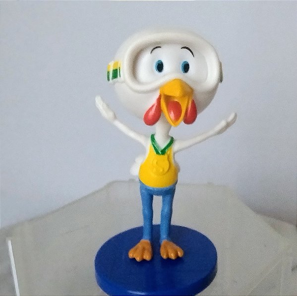 Peru da Sadia, atleta das Olimpíadas de 2016, coleção Bob's, 8 cm