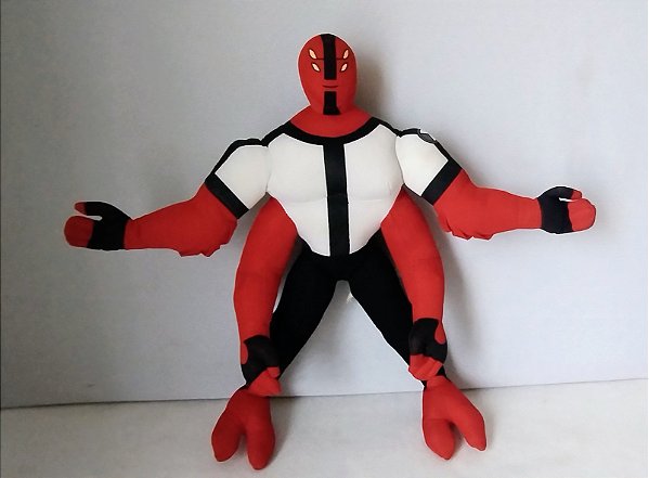 Pelucia quatro braços coleção Ben 10, 33 cm, Cartoon Network
