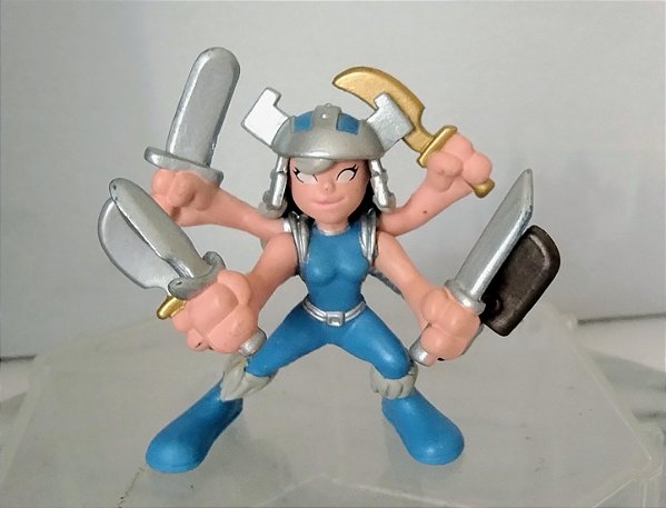 Boneca Spiral 6 cm Marvel Super Hero Squad 2009