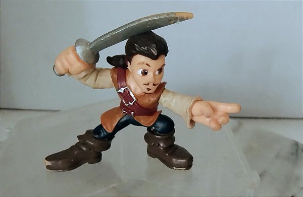 Boneco Will Turner do piratas do Caribe, coleção Disney Heroes, 6 cm