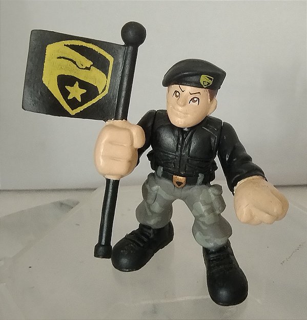 Boneco GI Joe General hawk, Combat Heroes 6 cm, Hasbro 2008