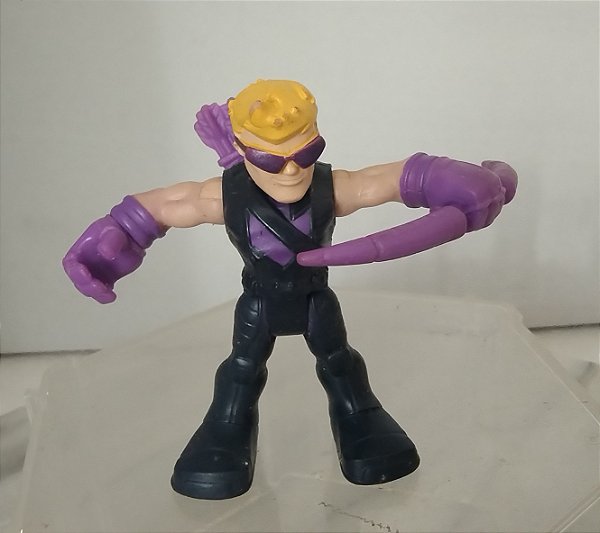 Boneco Gavião Arqueiro dos Vingadores , Marvel Super Hero Squad, 6 cm, Hasbro 2015