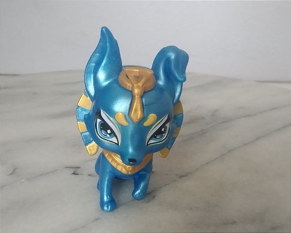 Miniatura pet Monster High G3 Tut cachorro azul