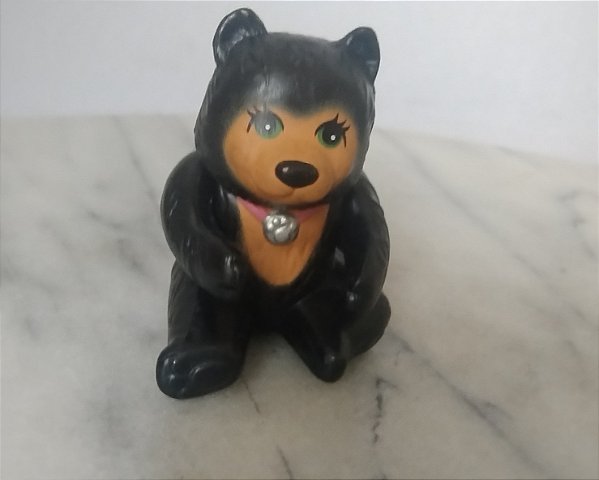 Vintage Littlest Pet shop Urso Honey Kenner 1993 5cm