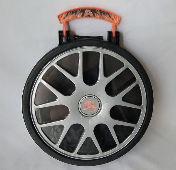 Maleta hot Wheels Speed racer giratoria com lançador