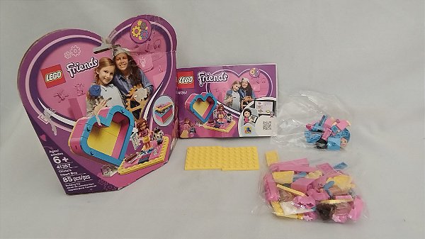 Lego friends 41357;caixa coração da Olivia, 85 peças no