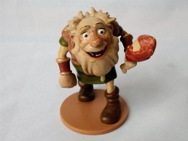 Miniatura Disney do bandido baixinho Shorty short do desenho Enrolados, 7 vm