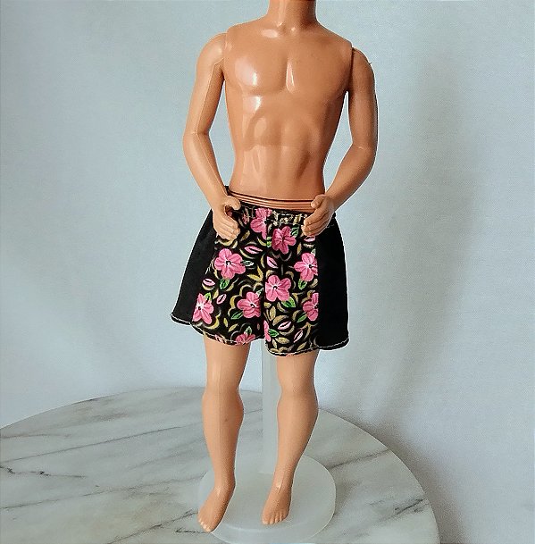 Roupa para boneco Ken bermuda Tropical Splash 1995
