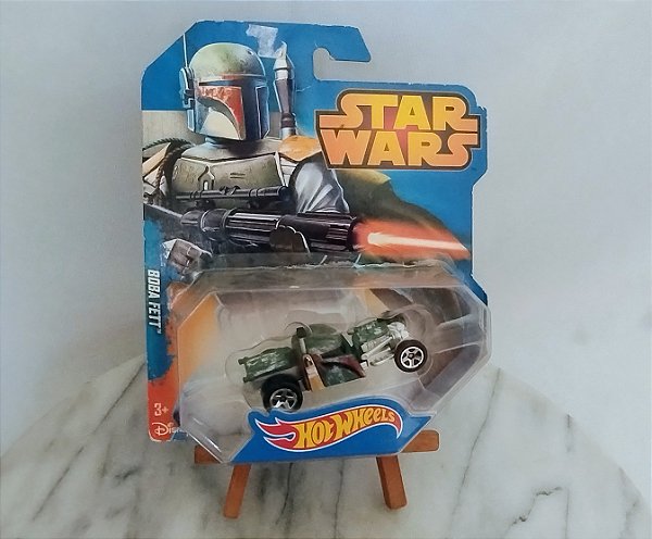 Miniatura de metal Hot Wheels Star Wars 2014, veículo do Boba Fett, novo , lacrado