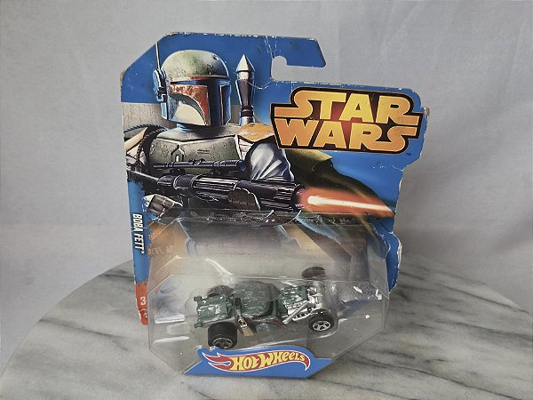 Miniatura de metal Hot Wheels Star Wars 2014, veículo do Boba Fett, novo , lacrado