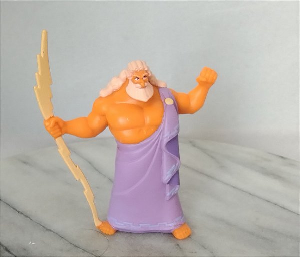Miniatura Disney 1997, Zeus, pai de Hercules., 10 cm
